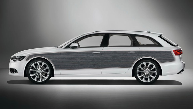 Illustration for article titled How Ten Modern Cars Would Look With Wood Panelling